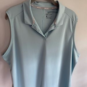 LIKE NEW Nike golf sleeveless polo
